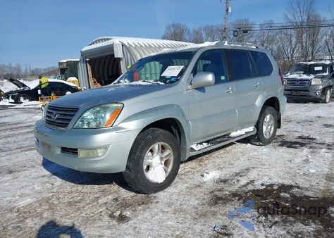 2005 Lexus Gx 470 from USA, damaged, VIN JTJBT20X950095591